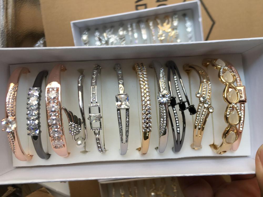 Ladies Wedding Dinner Alloy Bracelet 12 pcs/box