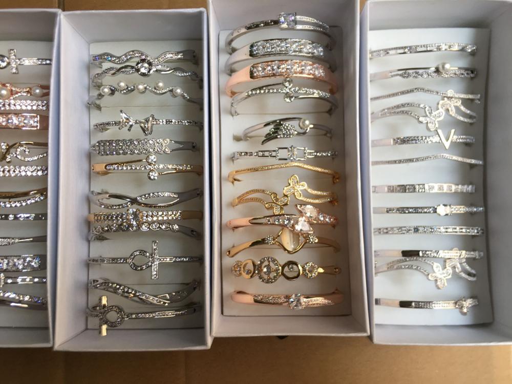 Ladies Wedding Dinner Alloy Bracelet 12 pcs/box